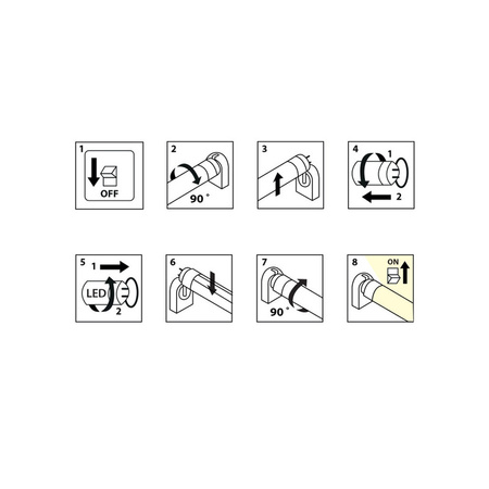 Glas-LED-Röhre mit PET-Beschichtung , T8, 18 W (gleichwertig mit 36 W), Sockel G13, 230 V, 4000 K - neutralweiß, Lichtstrom 2250 lm, Strahlungswinkel 320°, CRI80, Einsparung bis zu 50 %, UV stabil, Lebensdauer bis zu 40 000 h, 100 000 Schaltzyklen, Abmessungen ø 29×1198 mm, nicht dimmbar. LED-Starter enthalten. Sicherheits-PET-Folie verhindert das Herausfallen von Scherben.